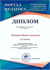 Диплом "Професиональный статус педагога в ИКТ"